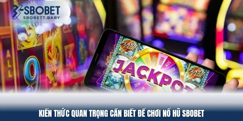 Kiến thức quan trọng cần biết để chơi nổ hũ SBOBET
