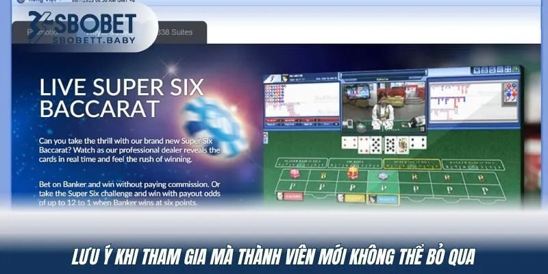 Lưu ý khi tham gia mà thành viên mới không thể bỏ qua