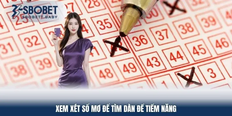 Xem xét sổ mơ để tìm dàn đề hiệu quả